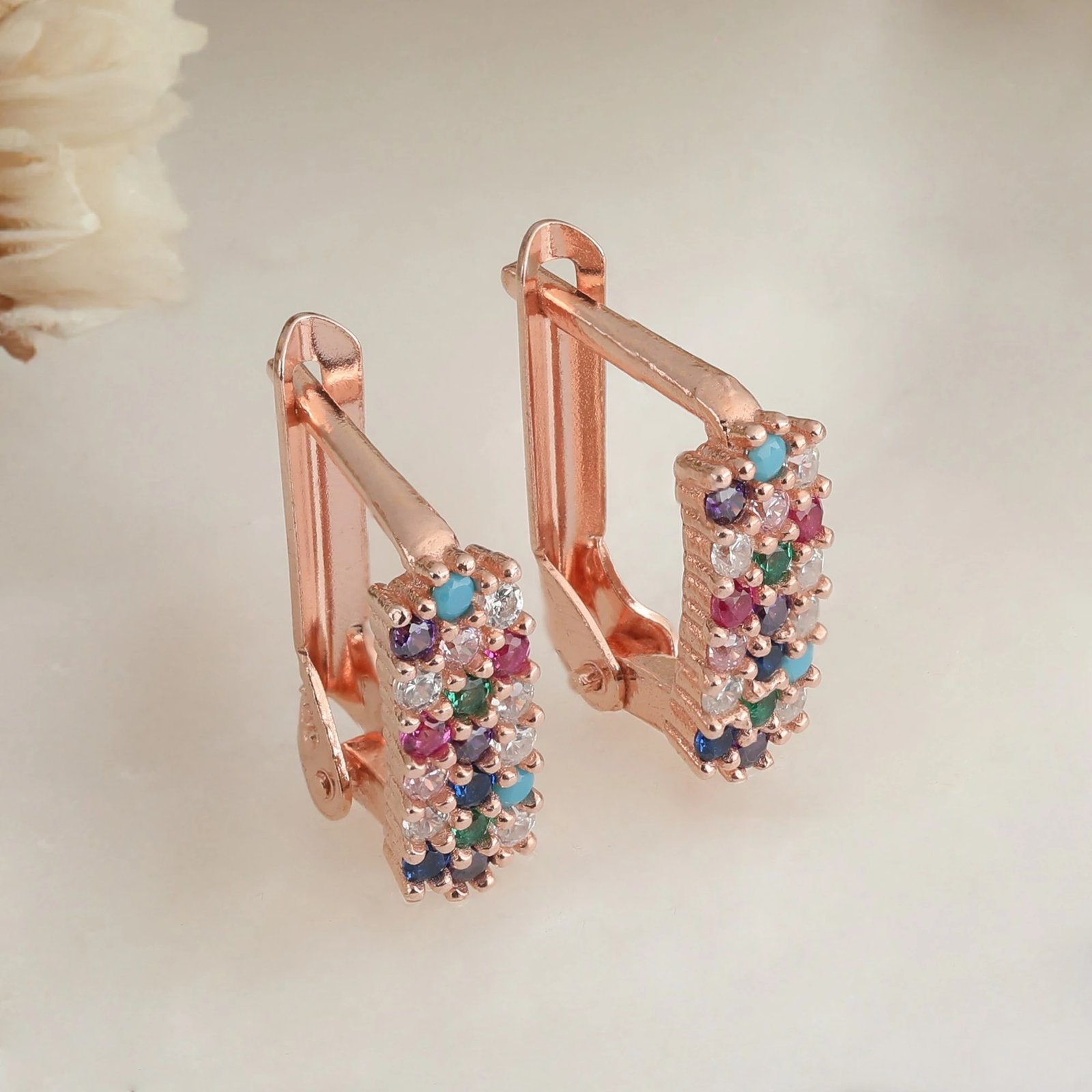 Vathë argjendi Jumeon, shumëngjyrësh, 10804RNK, 11mm