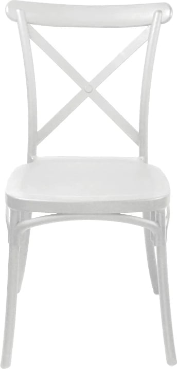 Karrige Crossie pp, ngjyrë e bardhë, 38x46.5x82cm