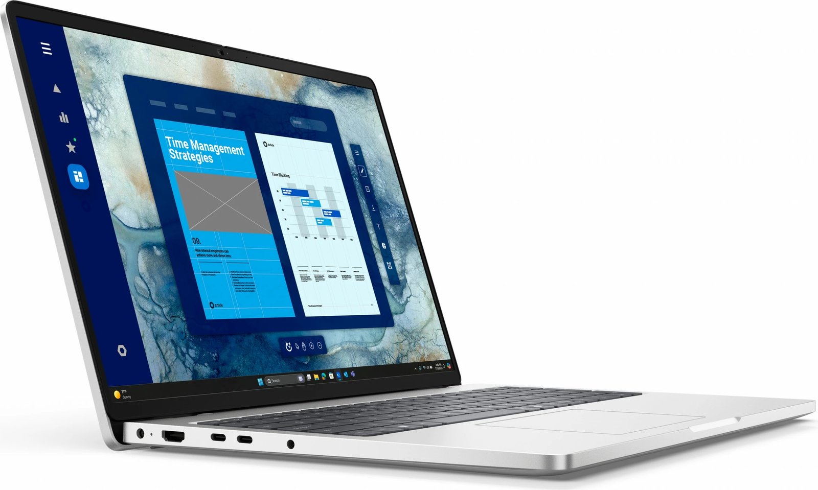 Kompjuter DELL Pro 16 PC16250, Intel Core Ultra 5, 16GB RAM, 512GB SSD, 16 inç, gri