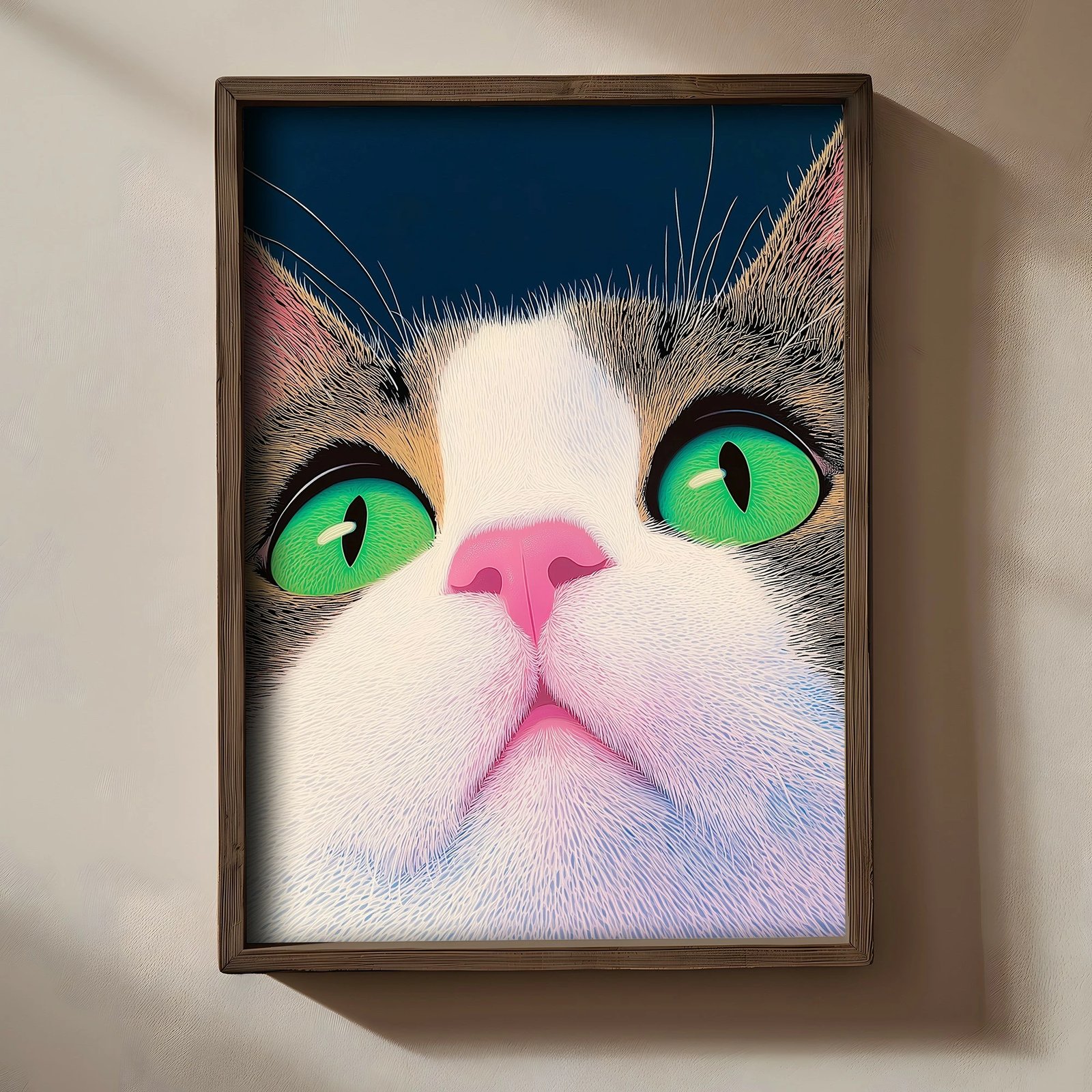 Pikturë dekorative me kornizë, MDF, Wallity, TUN037-XL