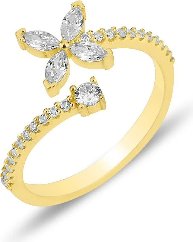 Unazë argjendi Jumeon, ngjyrë ari, SGTL11993