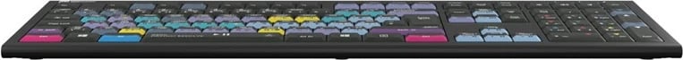 Tastierë LogicKeyboard Astra 2 DaVinci Resolve UK për PC, e zezë