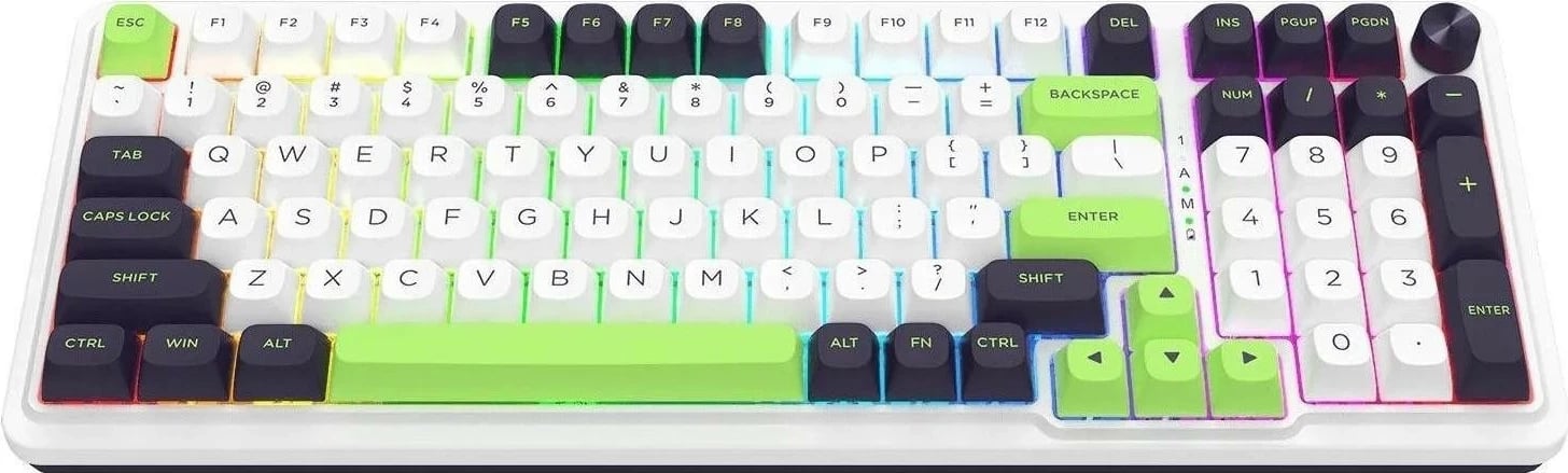 Tastierë Redragon K686WBG-RGB-MAX Eisa Max, RGB, e bardhë