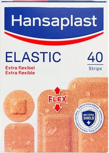 Plastera elastic Hansaplast 40 copë unisex