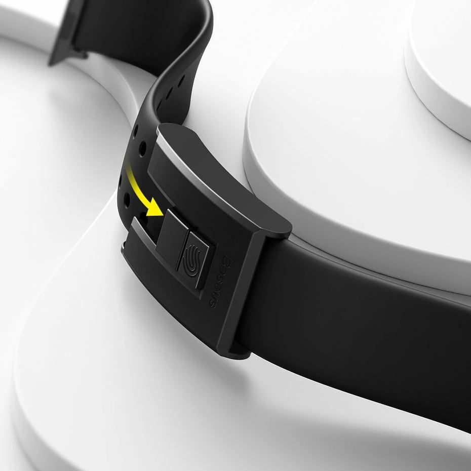 Rrip Baseus për Apple Watch Series 3/4/5/6/SE 38mm/40mm, i zi Rrip Baseus për Apple Watch Series 3/4/5/6/SE 38mm/40mm, i zi