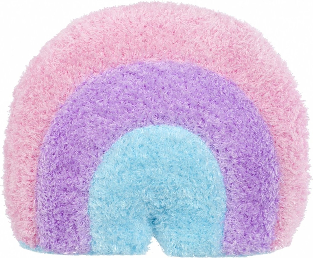Lodër pelushi Fluffie Stuffiez Rainbow, e madhe, shumëngjyrëshe