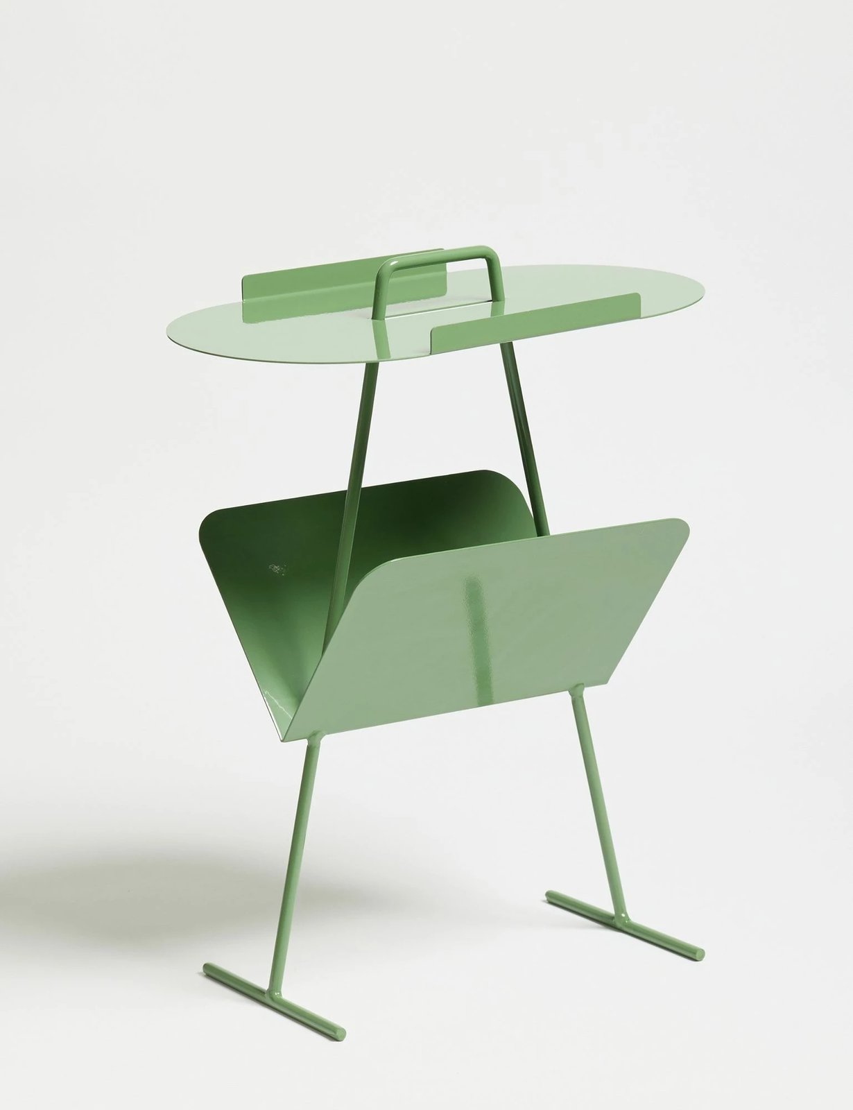 Tavolinë anësore Skye Decor, ngjyrë matcha, Goddy