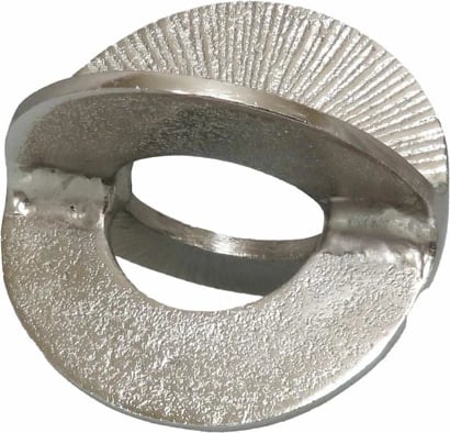 Dekor COBI, nyje, alumin, argjend, 12x9x9 cm