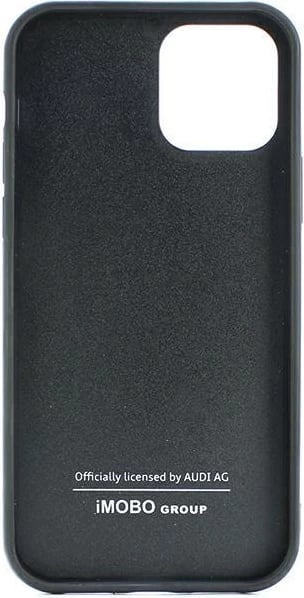 Mbështjellës Audi Carbon Fiber për iPhone 14 6.1", i zi