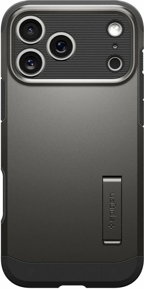 Mbështjellës Spigen Tough Armor T MagSafe për iPhone 17 Pro Max, gri