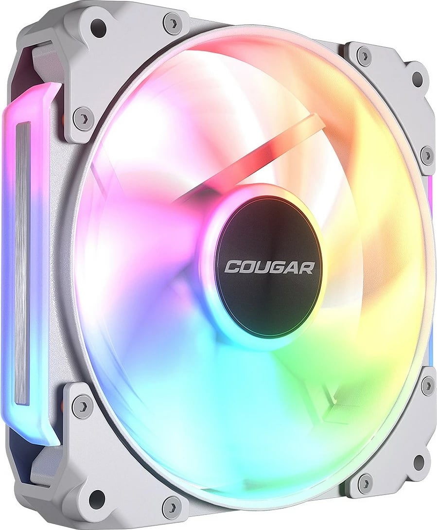 Ventilator kase Cougar Apolar 120 ARGB, 120mm, i bardhë