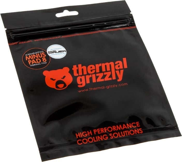 Pllakë termike Thermal Grizzly Minus Pad 8, 120 × 20 × 2.0 mm