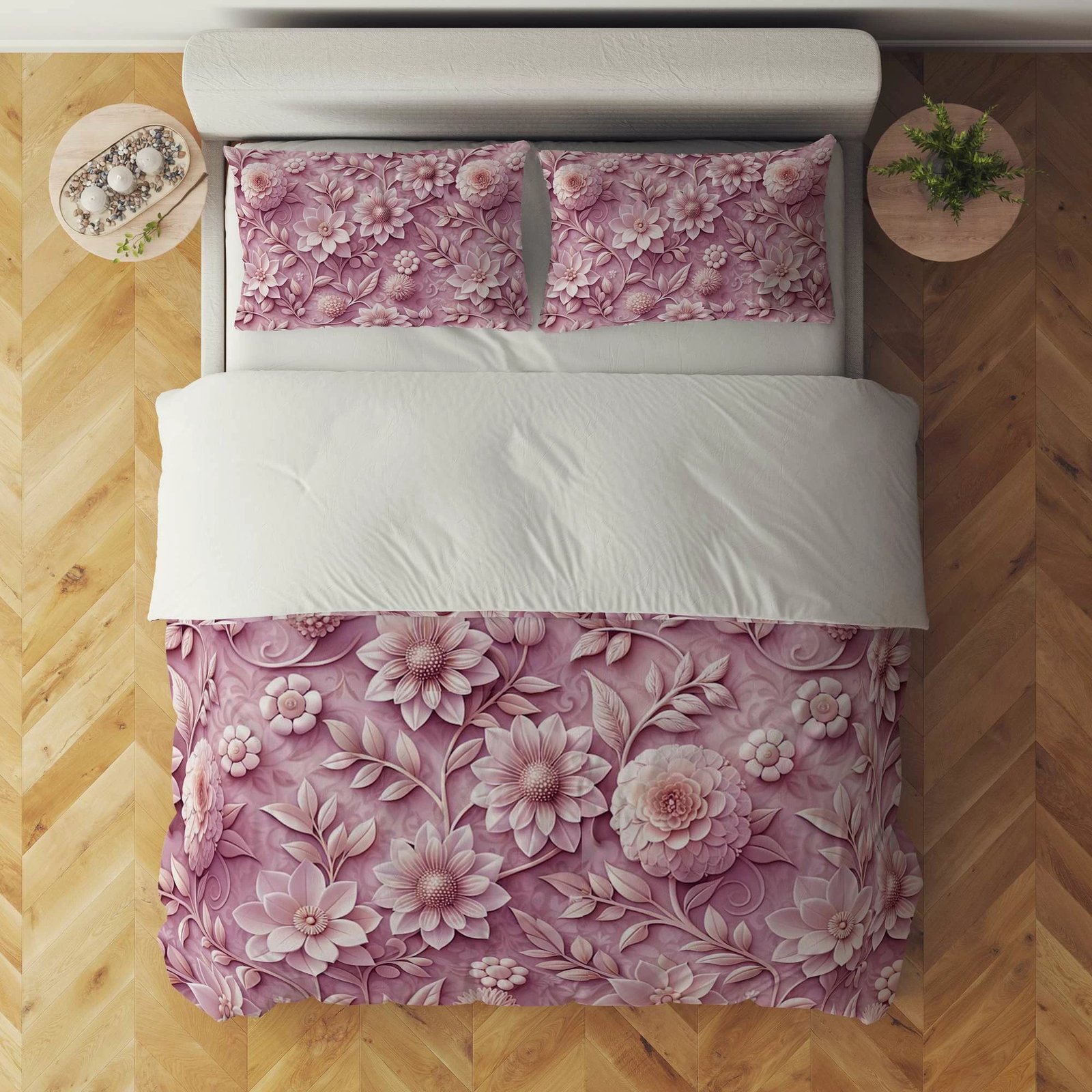 Set mbulesë jorgani për një person, L'essentiel, shumëngjyrëshe, FLW_DVT25-7