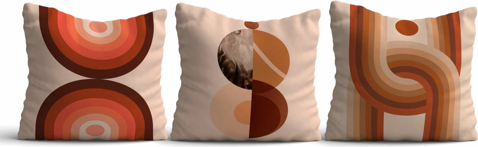 Set jastëkësh dekorativ (3 copë), dizajn Aberto, Asr_plw25 - 30