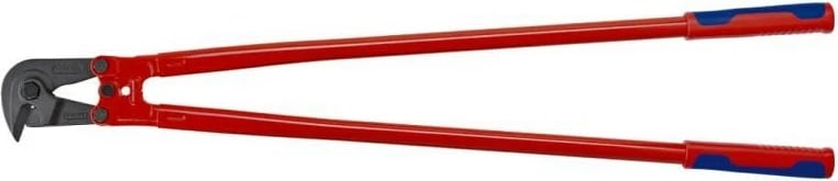 Prerëse rrjete betoni Knipex 71 82 950, 180mm, dorezë ergonomike, ngjyrë zezë/blu/kuqe