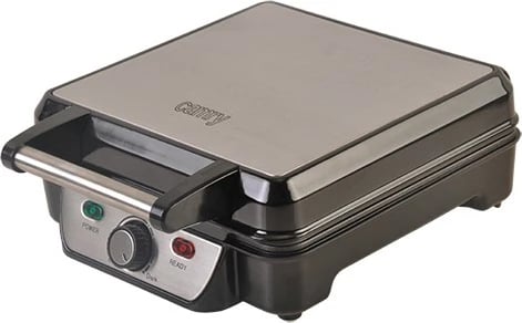 Aparat për vaflla Camry CR 3025, 1150W, i zi/inox