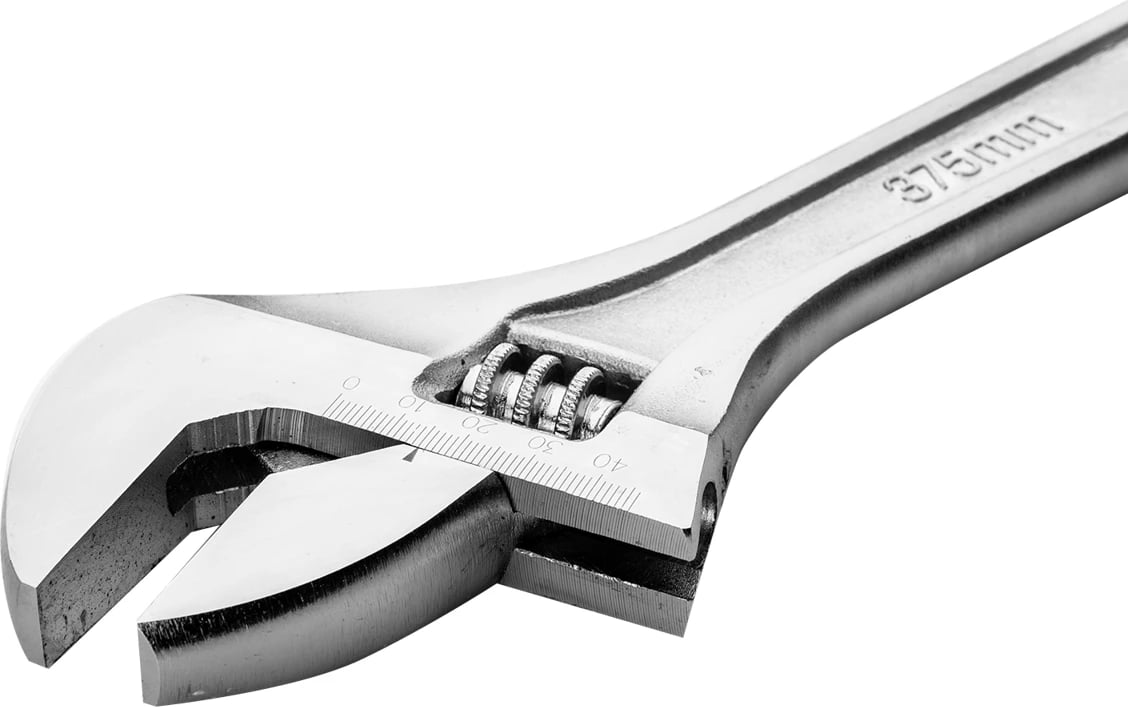 Çelës i rregullueshëm Deli Tools EDL015A, 15 inç, argjend