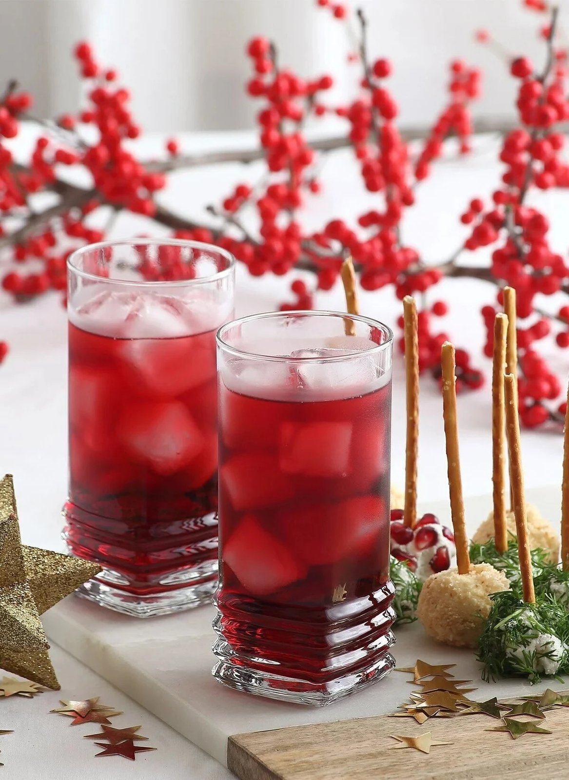 Set gotash prej qelqi, 6 copë, Hermia Concept, LV-ELG379F