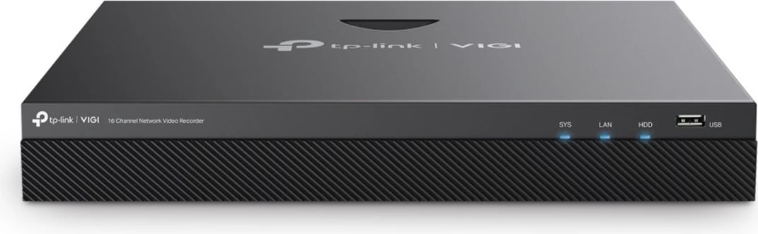 Regjistrues video rrjeti, TP-Link, VIGI NVR2016H, 16 kanale, e zezë