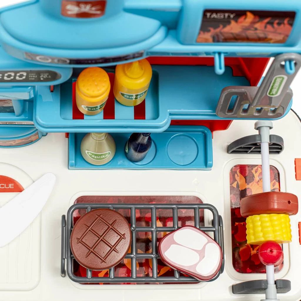 Set loje grill 2-në-1, BABY MIX, 51x18x53 cm, portokalli