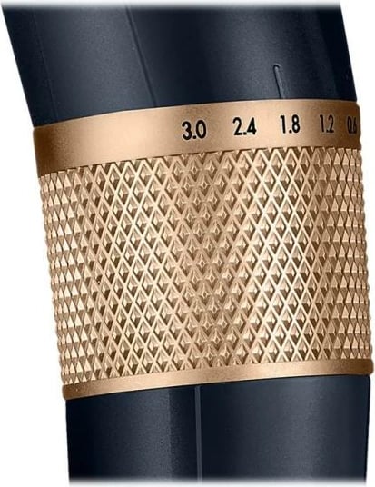 makinë qethëse BaByliss E986E litium 0.6-28 mm deri 160 min, e zezë/ari, set me 8 krehra