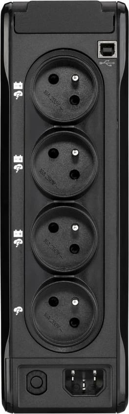Kasë UPS Eaton 3P Ellipse 700 USB FR, 700 VA, 420 W, e zezë