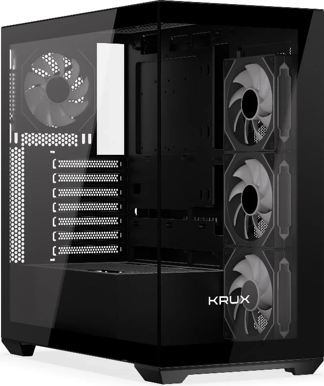 Kasë KRUX EXO KRXD004, e zezë Kasë KRUX EXO KRXD004, e zezë