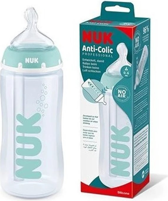 Biberon silikoni anticolic për foshnje NUK FC+ 300ml unisex