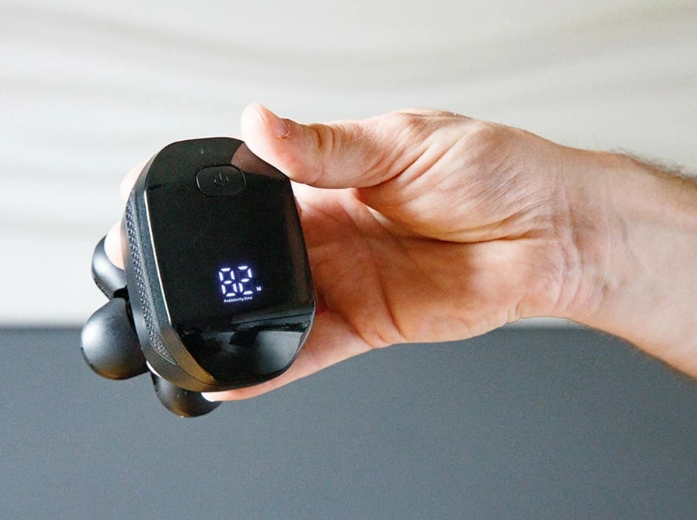 Makinë rroje për kokë, Lafe MasterSmooth, 6 koka fleksibile, IPX6, përdorim i thatë & i lagësht, bateri 60 min, me trymer për hundë, e zezë