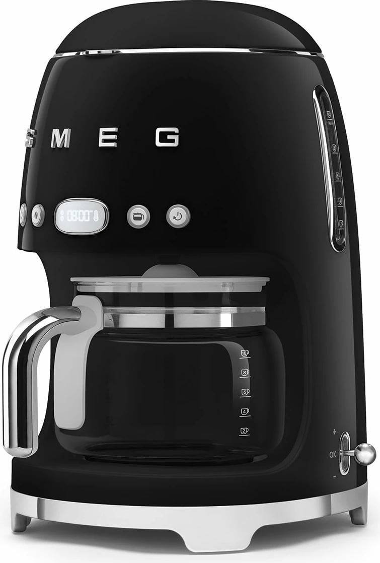 Aparat për kafe filter SMEG DCF02BLEU, i zi