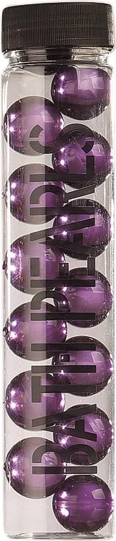 Perla për banjë Stackable acai dhe hibiskus për femra, 13 copë vjollcë