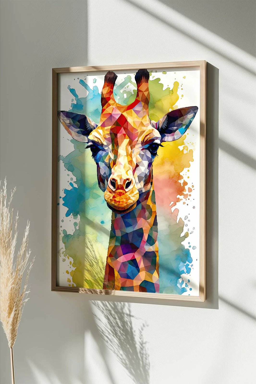 Pikturë dekorative me kornizë, shumëngjyrëshe, Wallity, Mscartmdl27