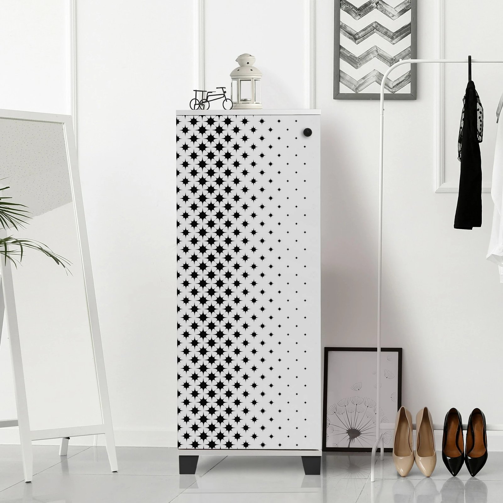 Dollap këpucësh Hanah Home, Filinta 804, bardhë