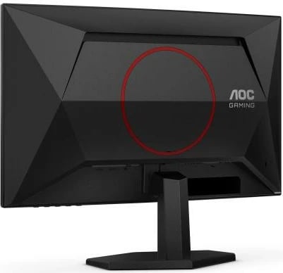 Monitor i lakuar gaming, AOC C24G42E, 24" FHD 180 Hz 1 ms VA HDR10 me altoparlantë, zi e kuqe