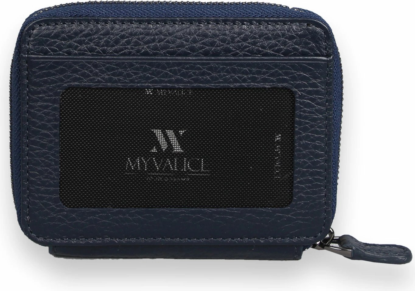 Portofol lëkure origjinale, ngjyrë navy blue, Zoozie Bags 4236