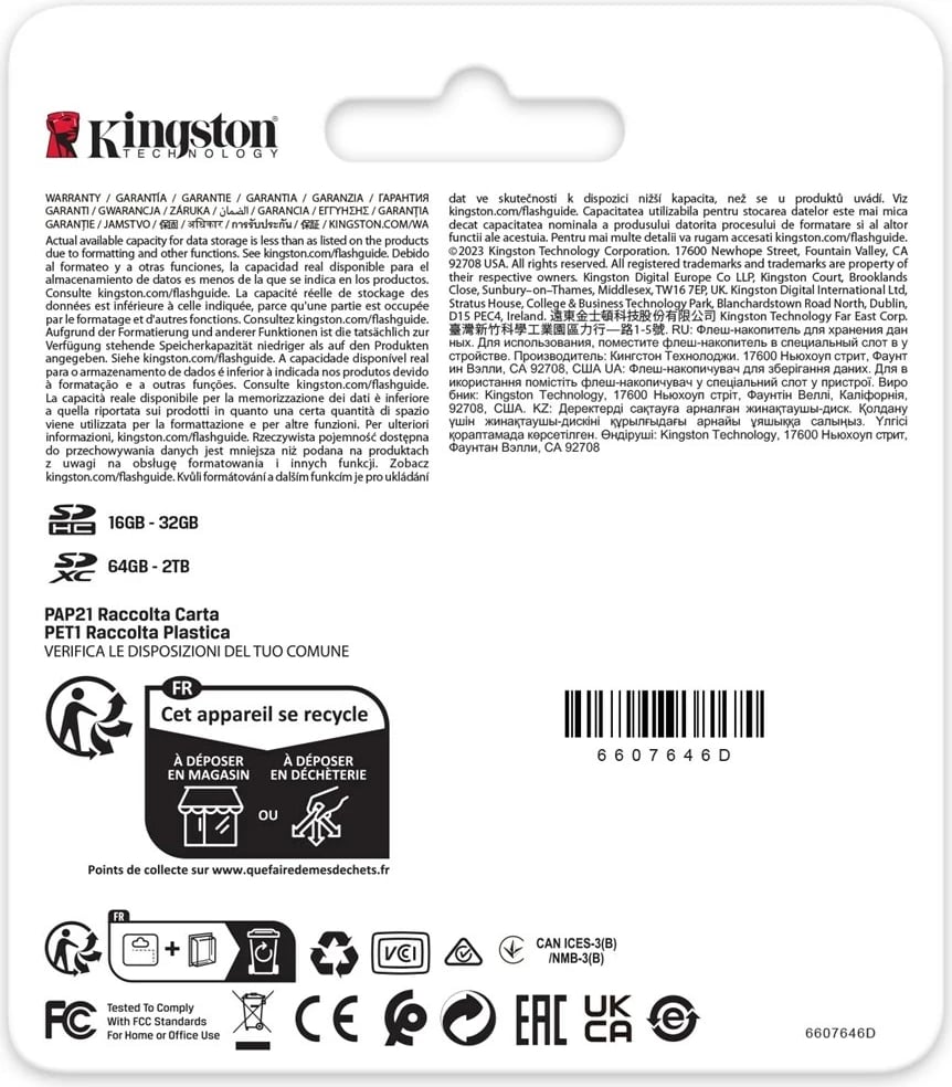 Kartelë memorie Kingston Canvas React Plus 1TB, SDXC UHS-II, e zezë