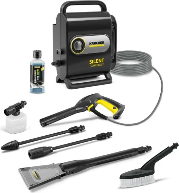 Aparat presioni Karcher K Silent Anniversary Edition 1.600-956.0, zi, set aksesorësh