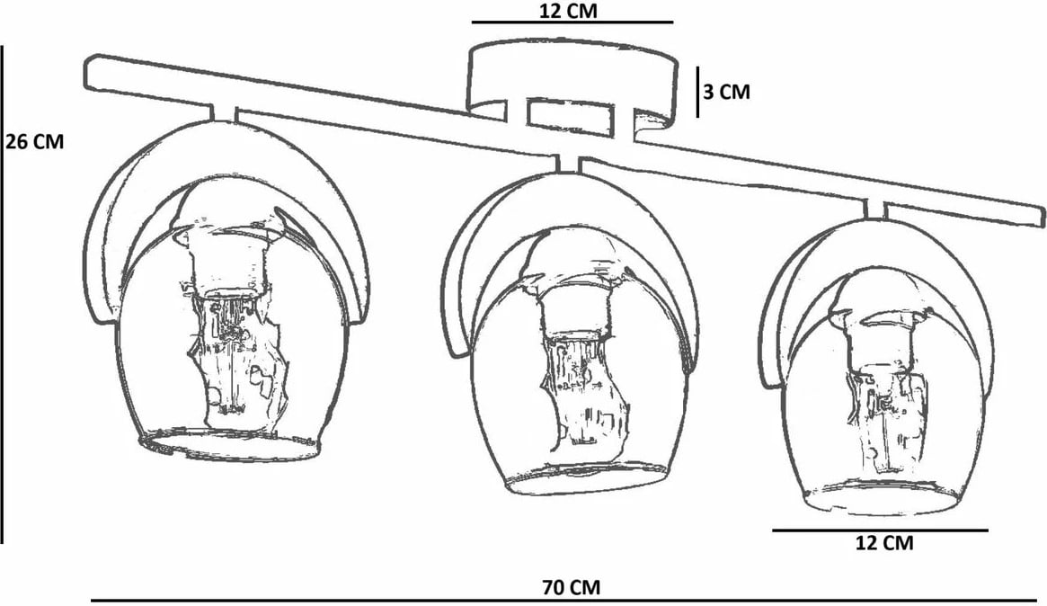 Llambadar Opviq, 9004-6, ngjyrë e bardhë, arre, e zezë Llambadar Opviq, 9004-6, ngjyrë e bardhë, arre, e zezë