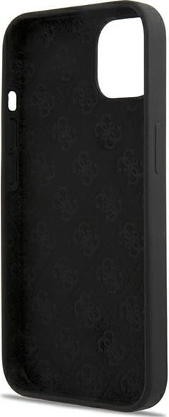 Mbështjellës Guess GUHMP13MLSLMGBK për iPhone 13 6.1", silikon, MagSafe, zi