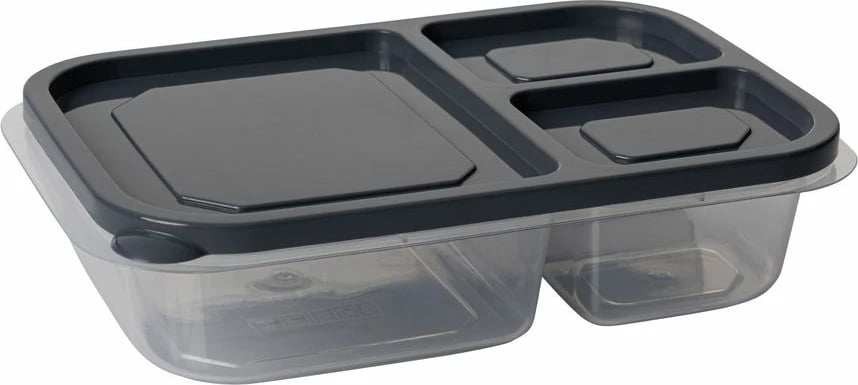 Set kuti për organizim (8 copë), ngjyrë antracit, 15x24x5cm