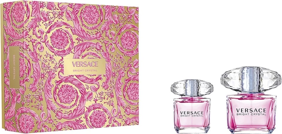 Eau de Toilette për femra Versace Bright Crystal, 90ml + 30ml