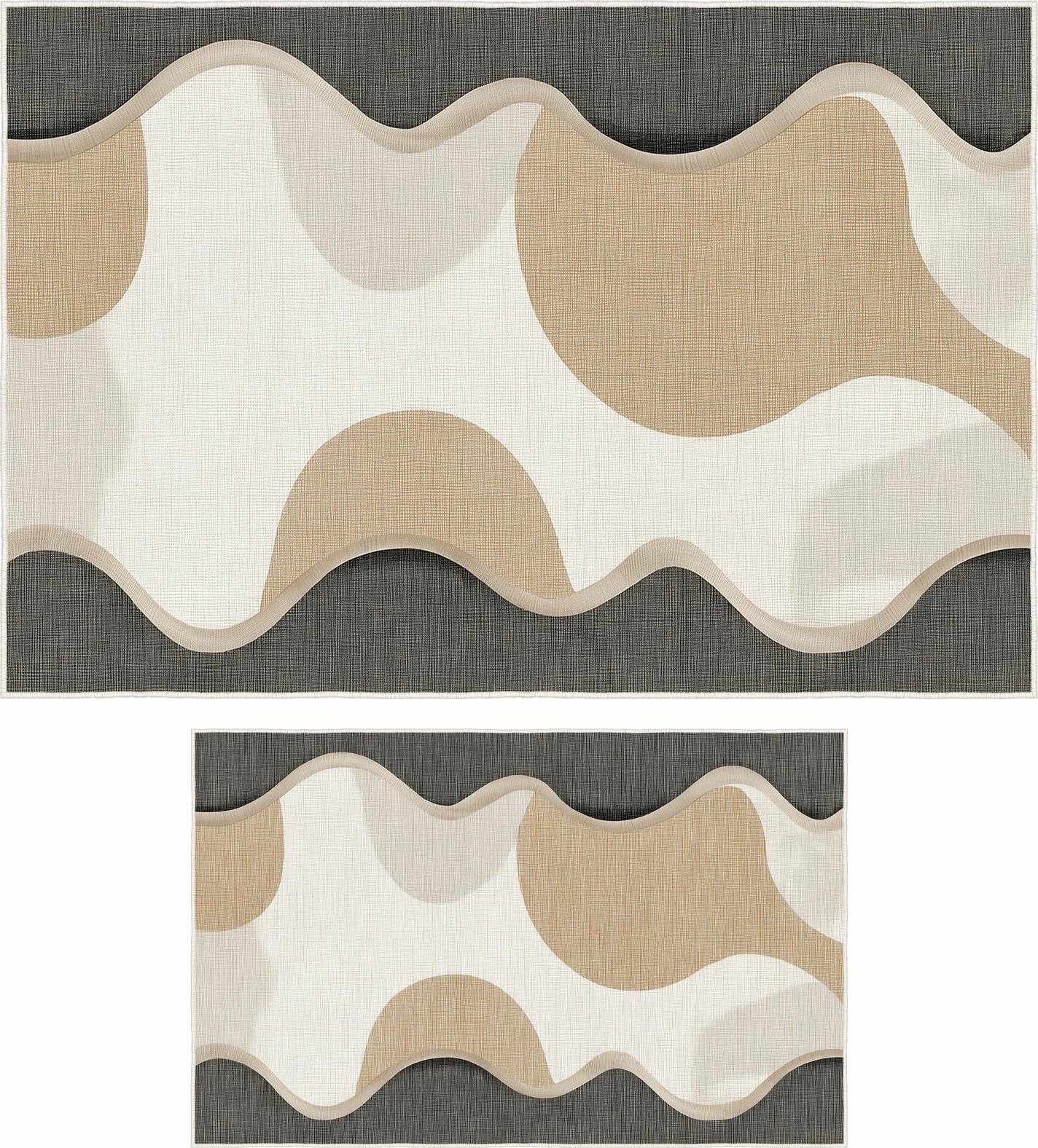 Set tapetash për banjo (2 copë), Mijolnir, Asr23, bezhë