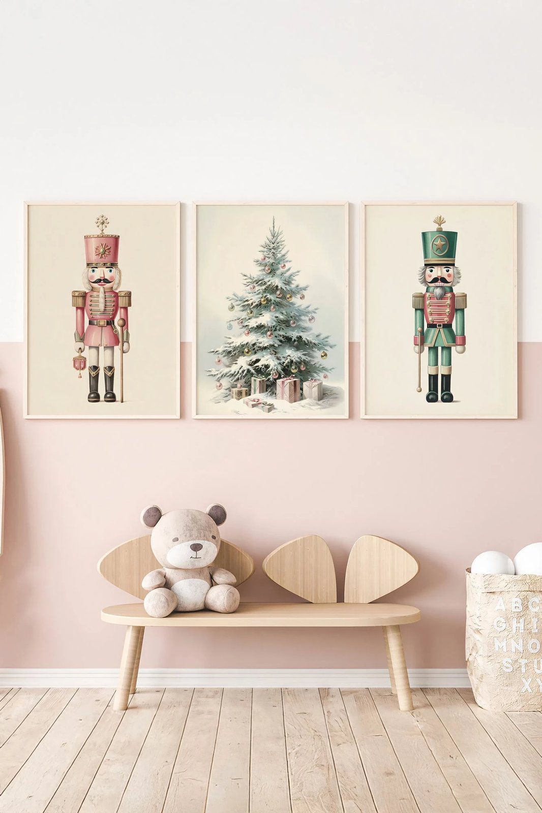 Pikturë dekorative me kornizë (3 copë), Wallity, Nwyearmdl6