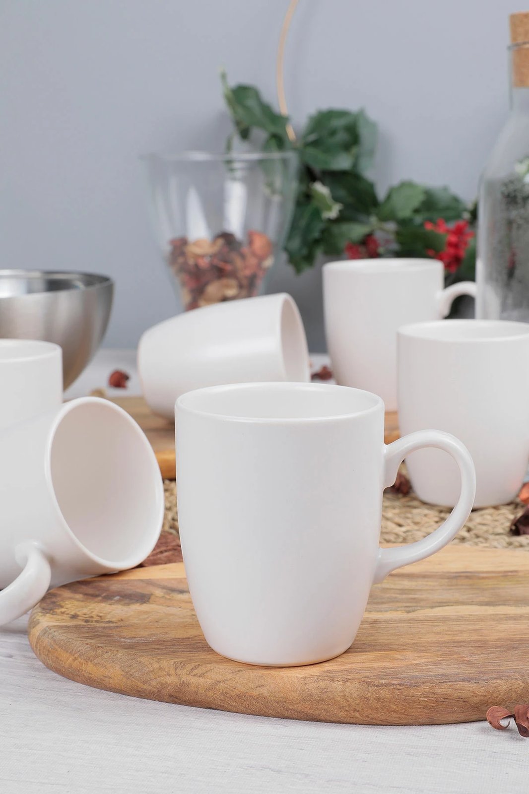 Set filxhanësh qeramike (6 copë), Hermia, ST101206F022A0000000AET900 Set filxhanësh qeramike (6 copë), Hermia, ST101206F022A0000000AET900