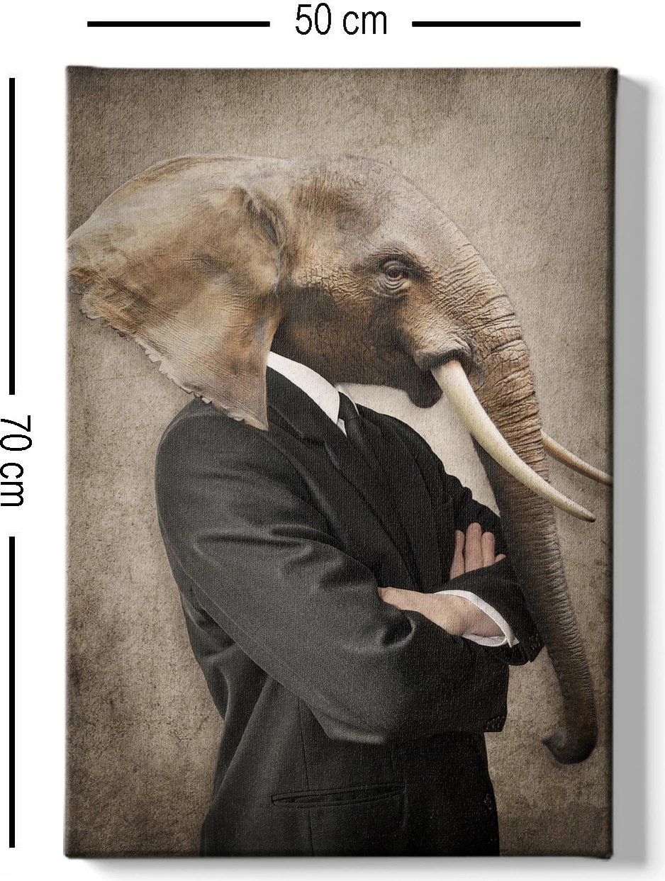 Pikturë dekorative në kanavacë, shumëngjyrëshe, 50x70cm, kornizë druri