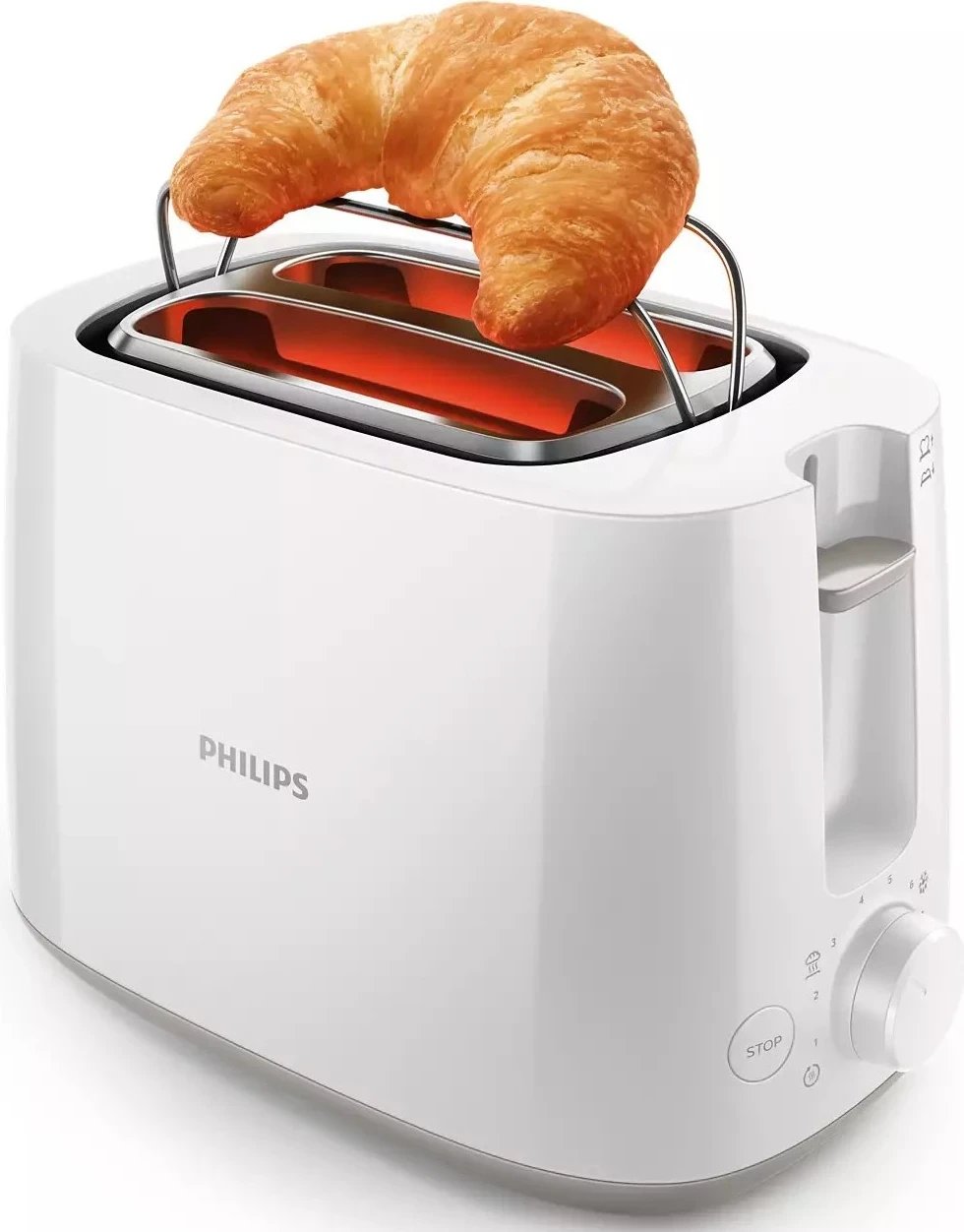 Thekëse buke Philips HD2581/00, e bardhë