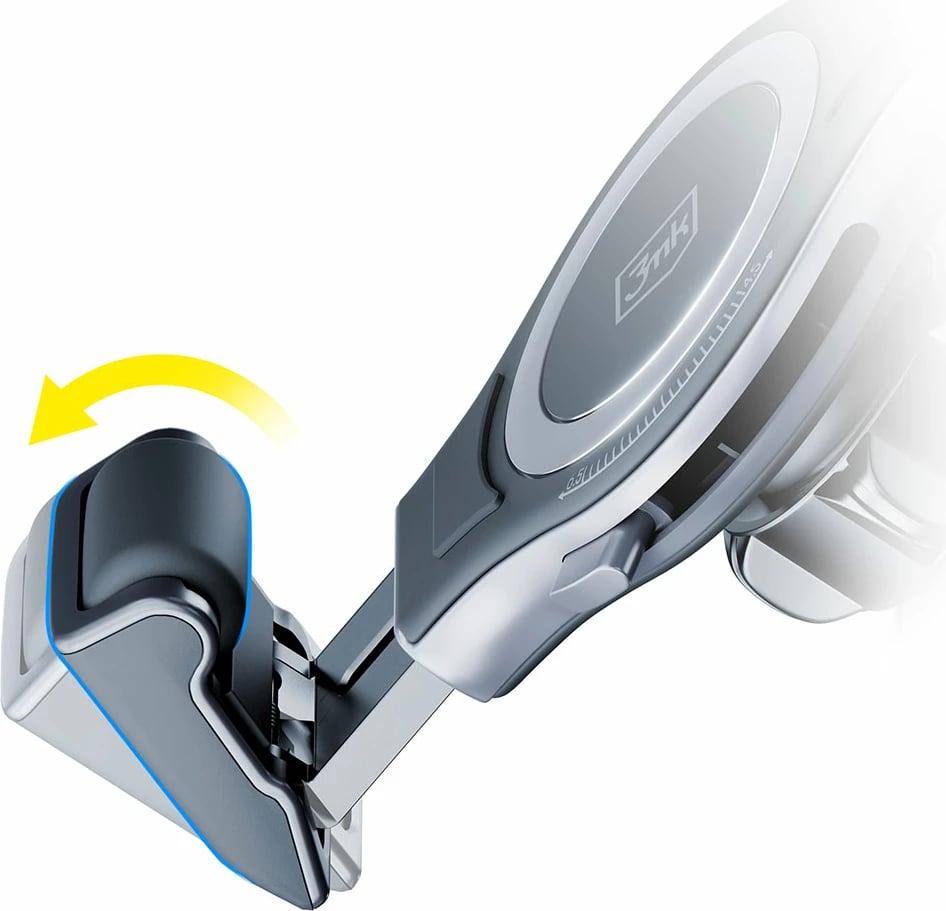 Mbajtës telefoni për veturë 3mk Memo Hug, për ventilator, i zi