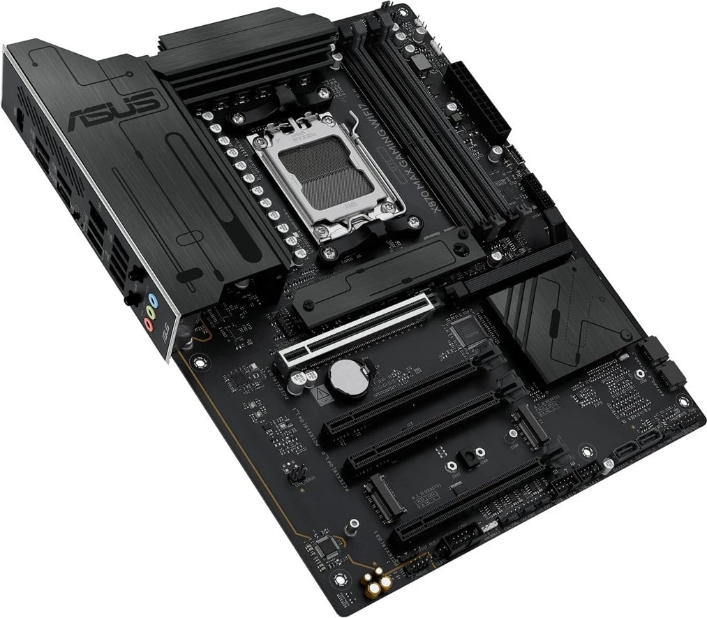 Pllakë amë ASUS X870 MAX GAMING WIFI7, Socket AM5, ATX, Multikolor