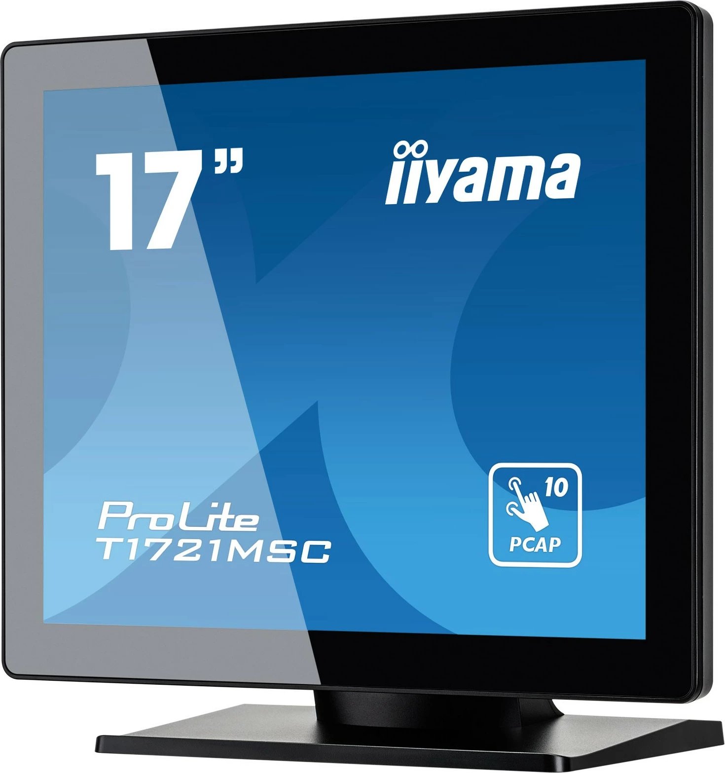 Monitor iiyama ProLite T1721MSC-B2, 17", LED, Touchscreen, E zezë