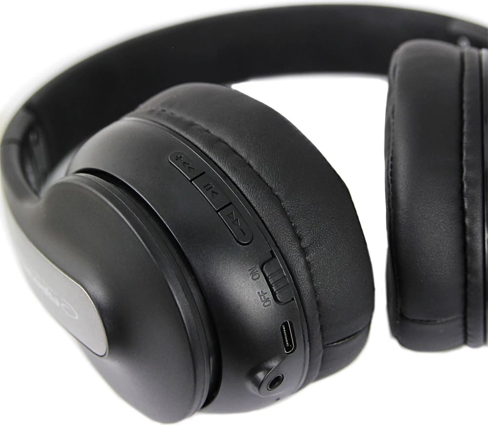 Kufje Bluetooth me ANC, Esperanza, Silence EH240, Bluetooth 5.3, mikrofon, bateri me jetë të gjatë, e zezë